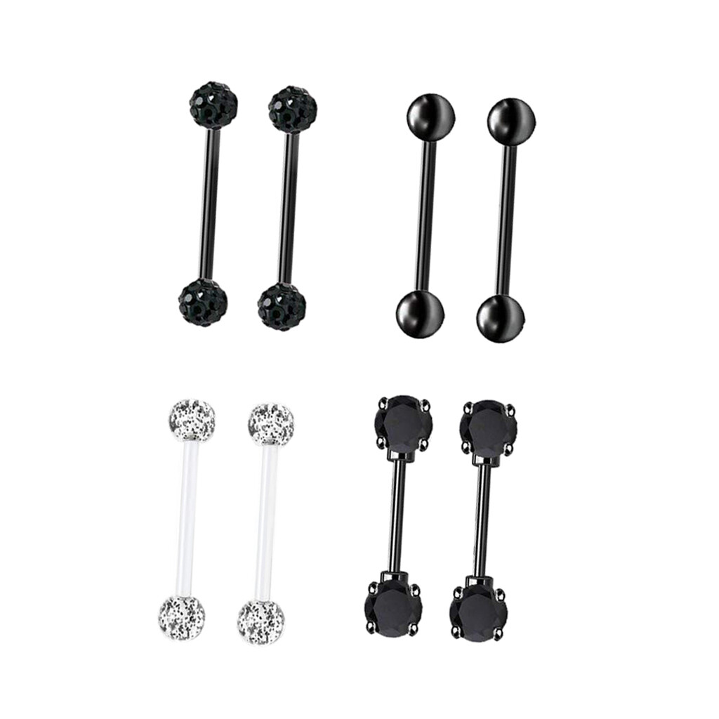 Bijoux de Bouche Langue Acier Inoxydable Bijoux Peircing Corps Bijoux de Bouche Langue Acier Inoxydable Bijoux Peircing Corps