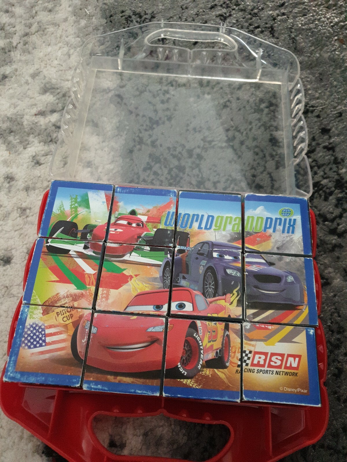 Puzzle cubes cars disney bon état bebe premier age jeu jouet Puzzle cubes cars disney bon état bebe premier age jeu jouet