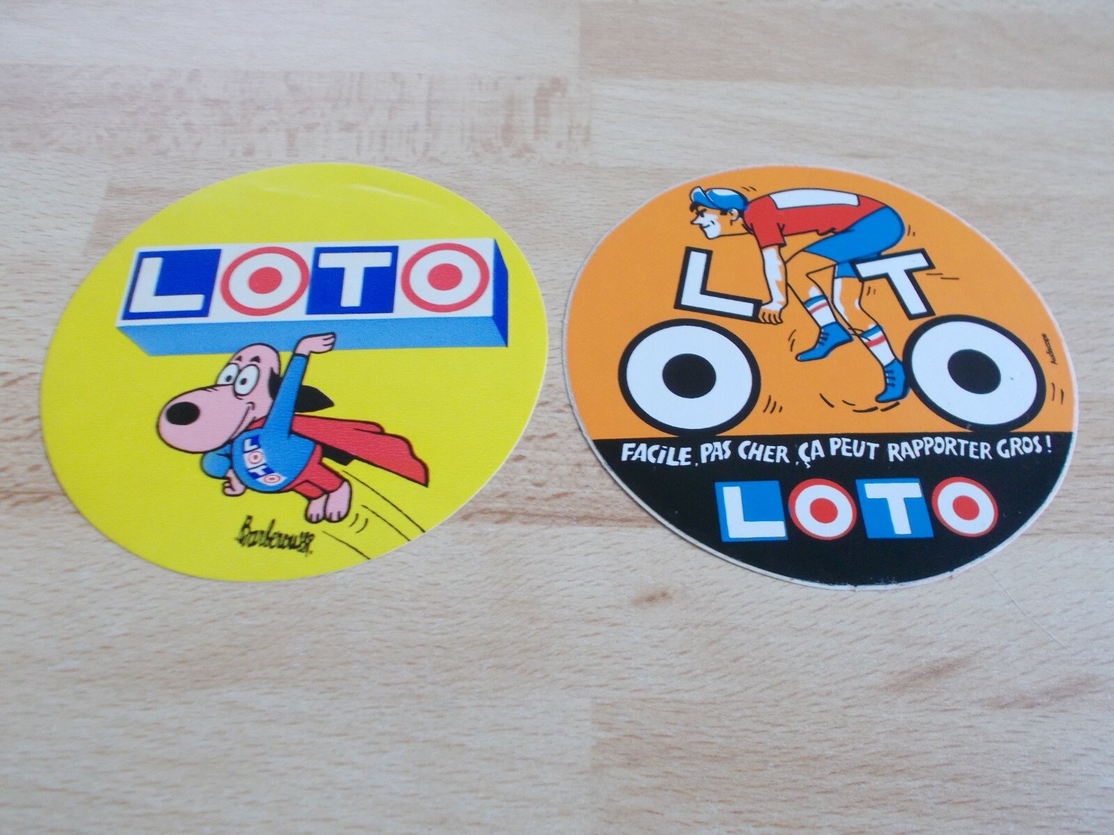 2 autocollants LOTO 2 autocollants LOTO