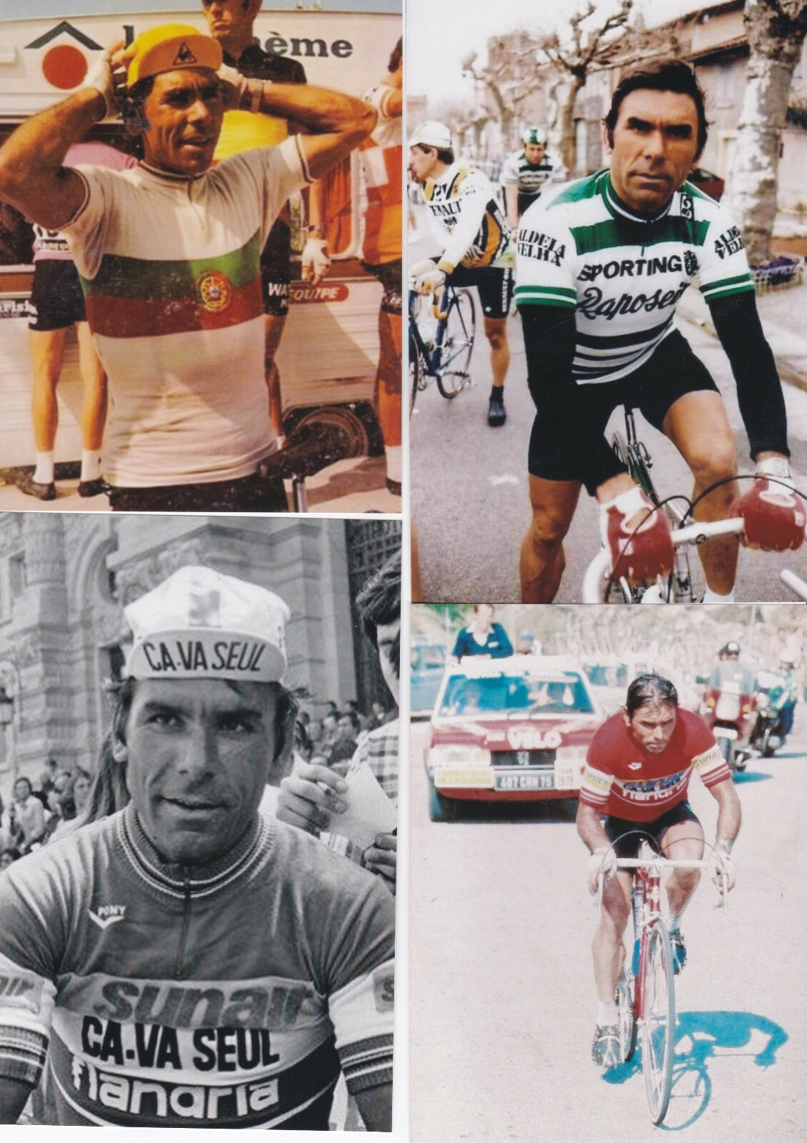 CYCLISME-WIELRENNEN-CICLISMO-TOUR DE FRANCE – JOACHIM AGOSTINHO- 22 PHOTOS REPRO
