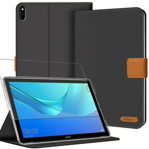 Tablette Coque Protection Pour Huawei Sac Rabattable Slim Étui Coque Verre Film Tablette Coque Protection Pour Huawei Sac Rabattable Slim Étui Coque Verre Film