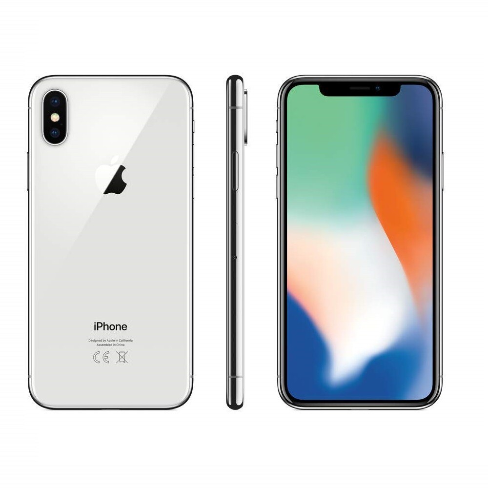IPHONE X RICONDIZIONATO 64GB GRADO B BIANCO SILVER ORIGINALE APPLE RIGENERATO