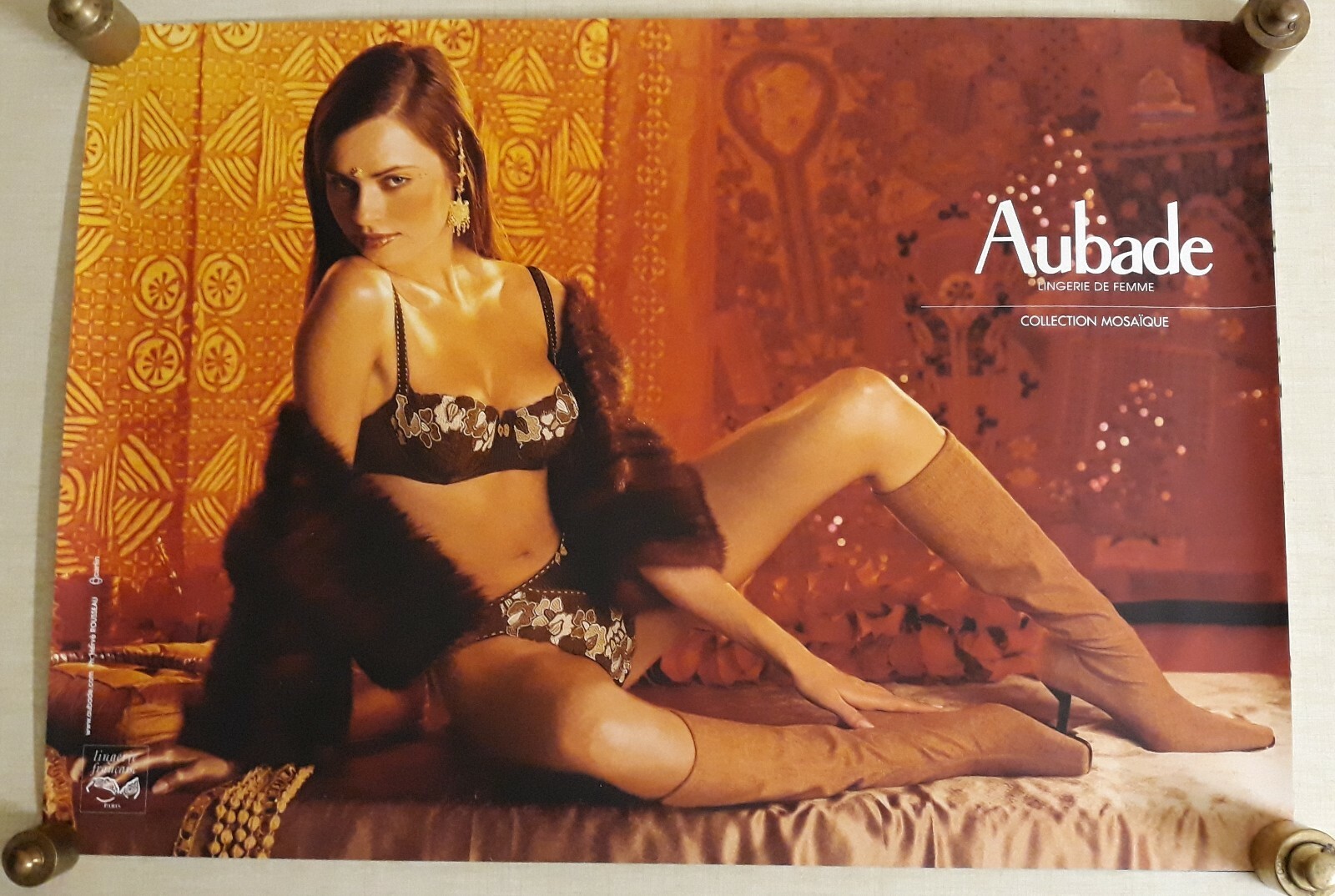 deux affiches publicitaire “AUBADE” année 2000 57×40 jamais exposé deux affiches publicitaire “AUBADE” année 2000 57×40 jamais exposé