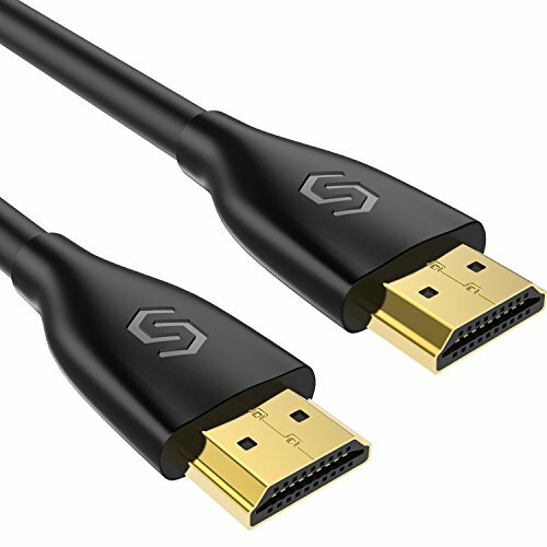 Syncwire Cable HDMI 2.0 – 2M Cordon HDMI 4K Ultra HD Haut Débit 18Gbps Compatibl