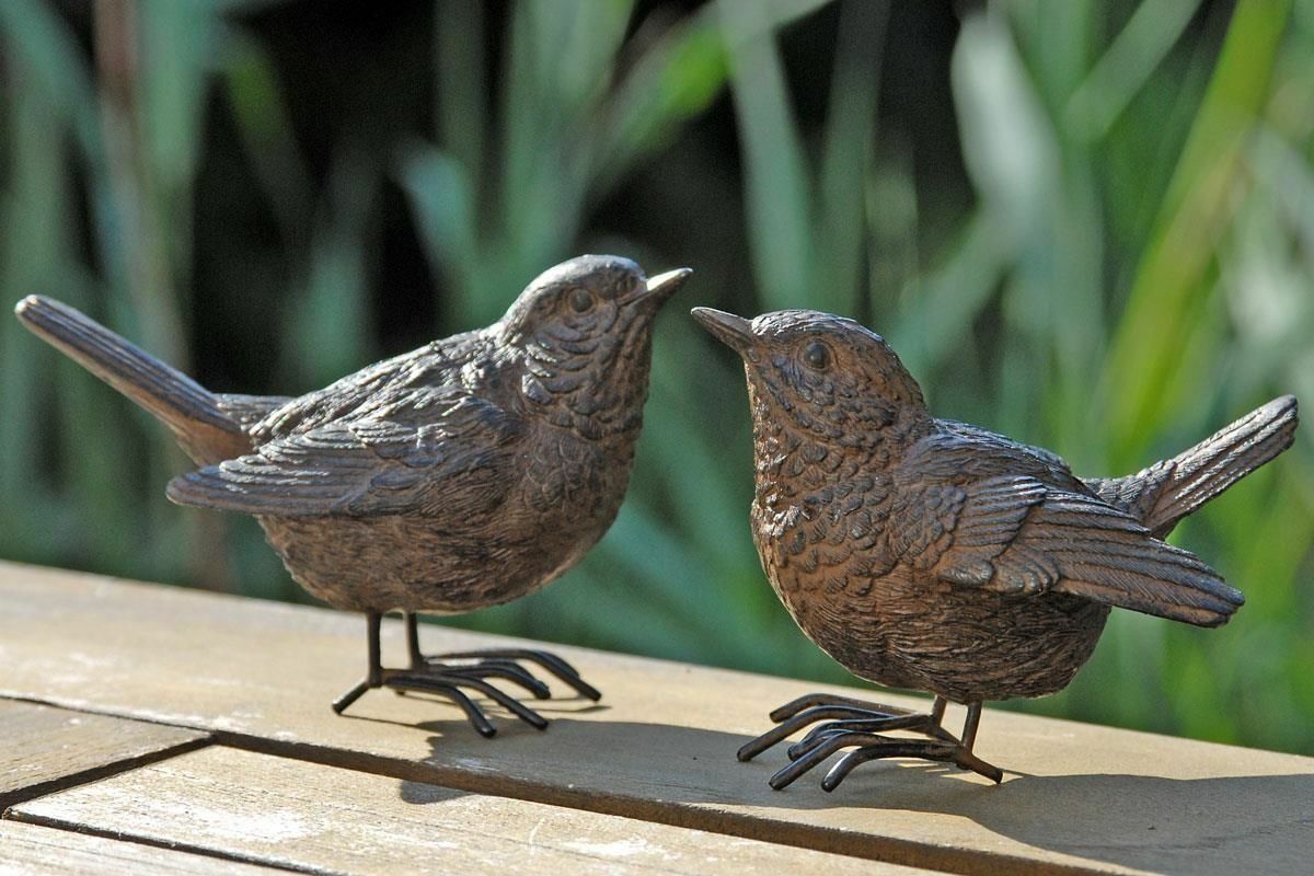 Décoration de jardin – Oiseaux Figurine décorative oiseaux 2pcs Décoration de jardin – Oiseaux Figurine décorative oiseaux 2pcs