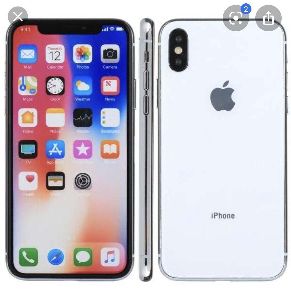 Iphone X White 64G Iphone X White 64G