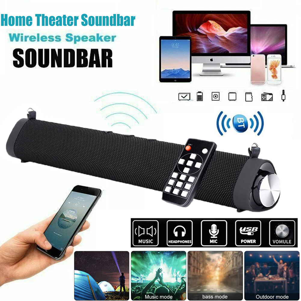 Portable sans fil Bluetooth Sound Bar haut-parleur TV Home Cinéma Soundbar Portable sans fil Bluetooth Sound Bar haut-parleur TV Home Cinéma Soundbar