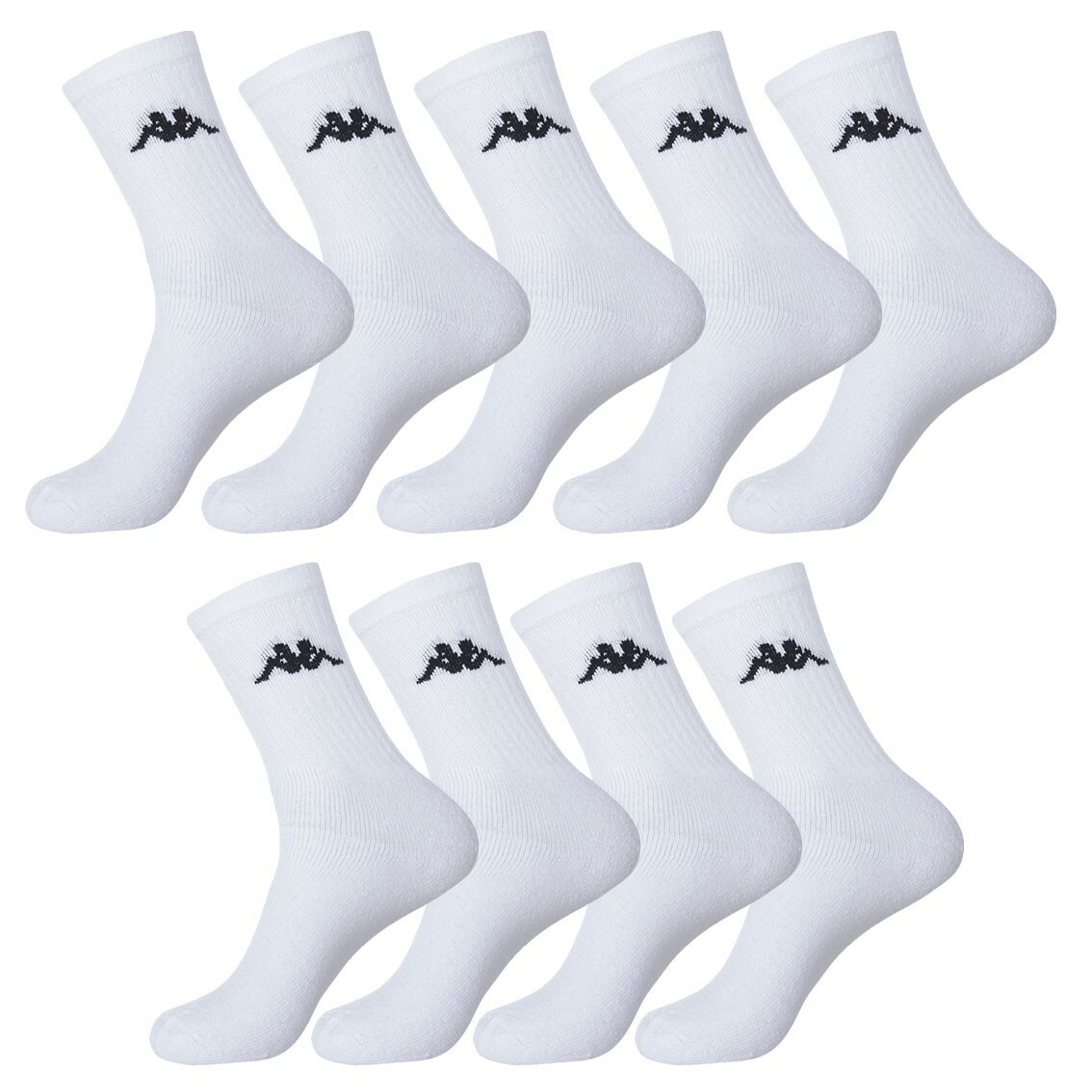 Lot de 9 Paires de Chaussettes Tennis homme Original Logo