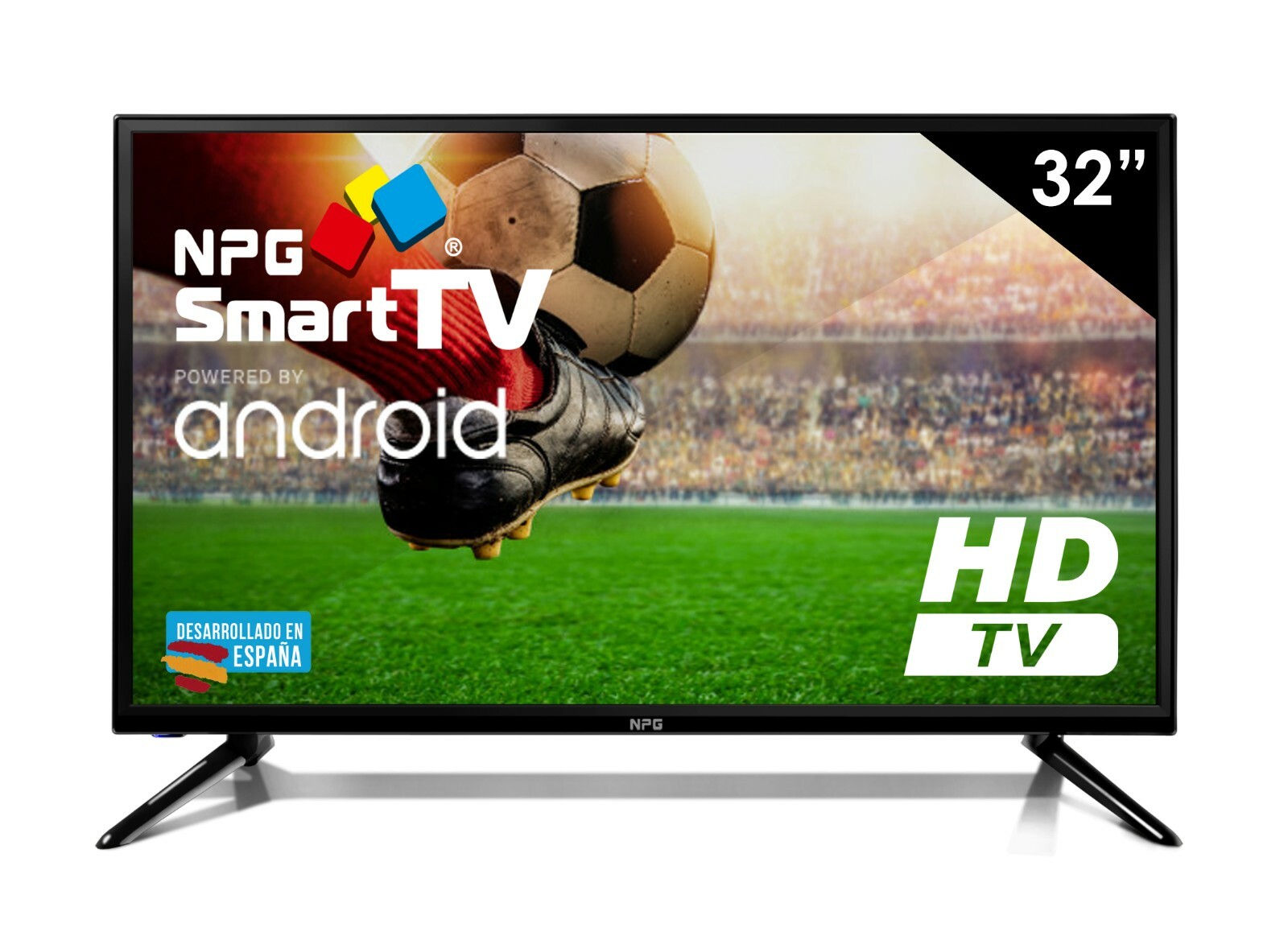 TV LED 32″ HD NPG Smart TV Android DVB-T2 H.265 WiFi PVR Quad Core