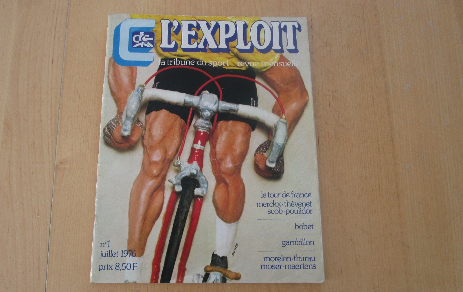 L’EXPLOIT 1976 N° 1 THEVENET MOSER MERCKX BOBET