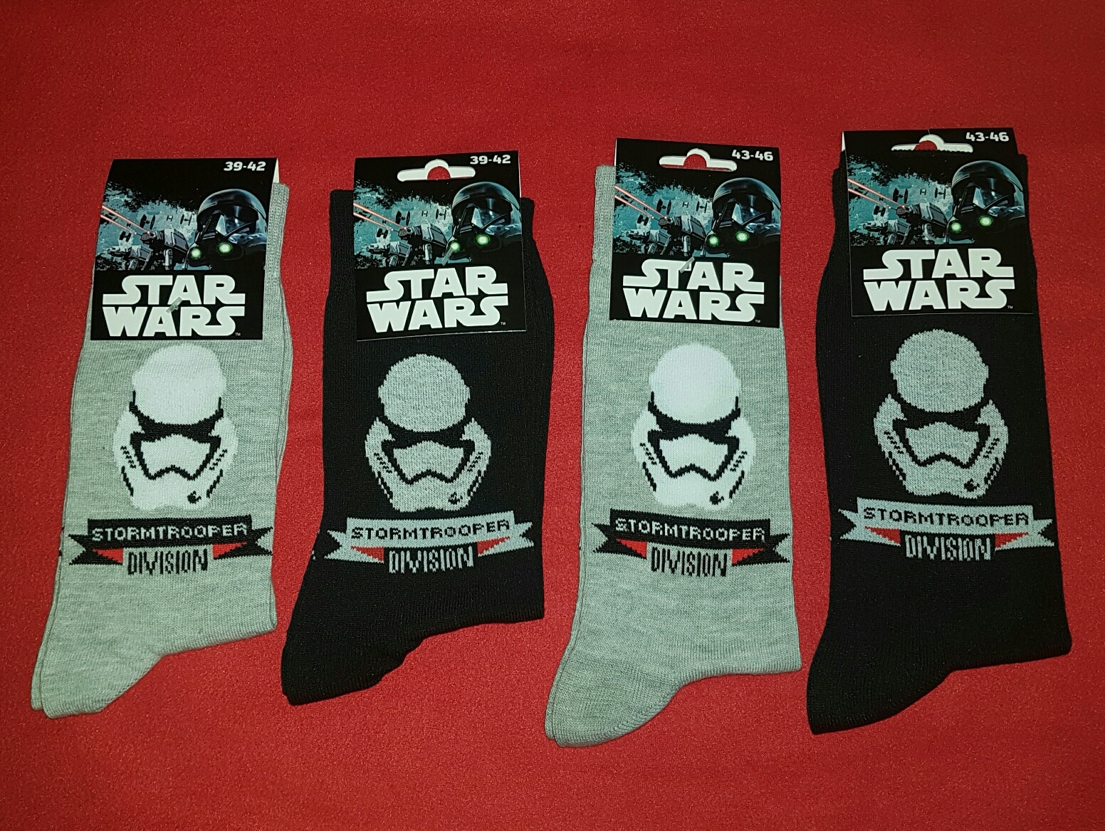 Chaussettes Star Wars ” Storm Trooper ” ( Lucasfilm / Disney ) Chaussettes Star Wars ” Storm Trooper ” ( Lucasfilm / Disney )