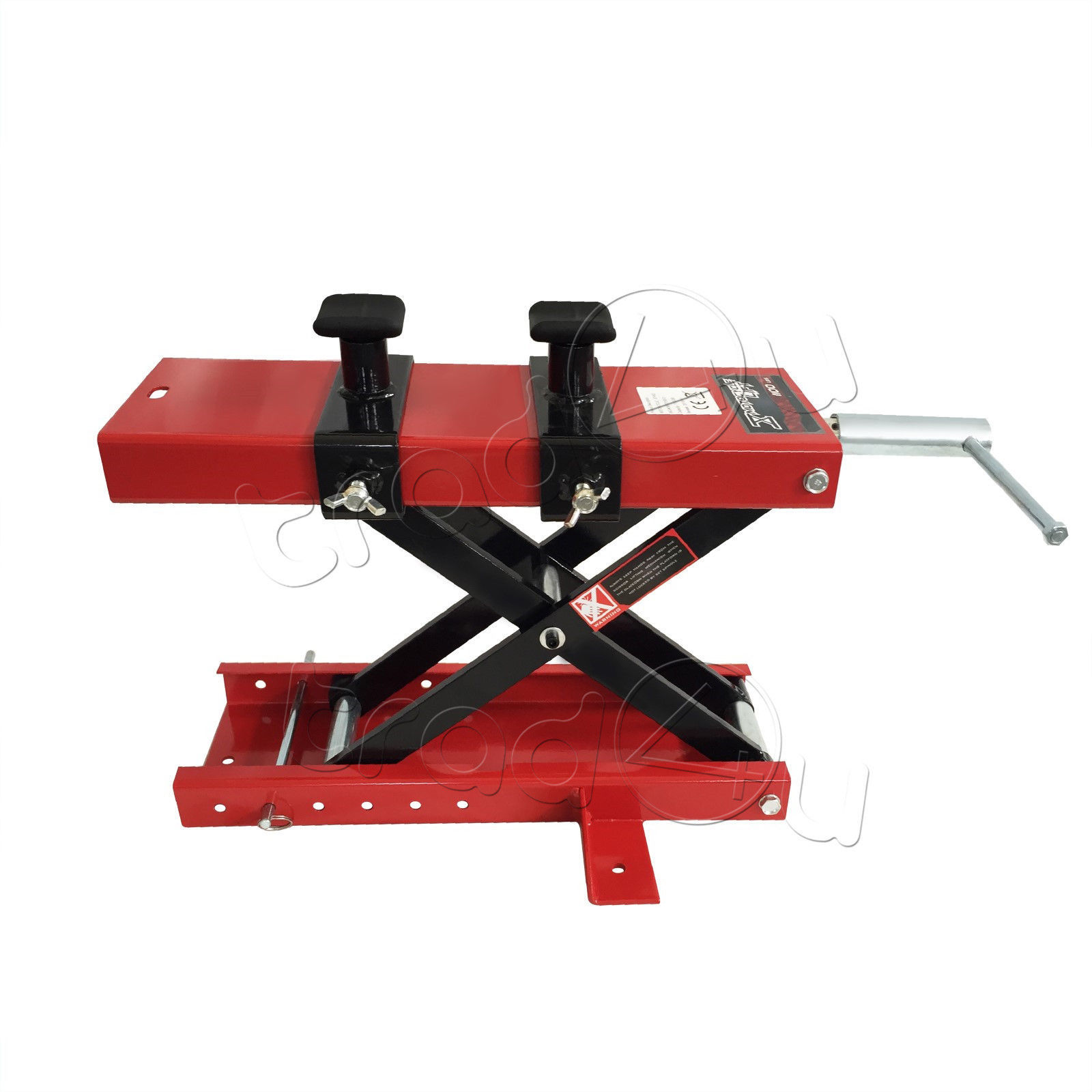 Bequille d’atelier 500kg pour leve moto cric  Élévateur Plateforme Élevatrice