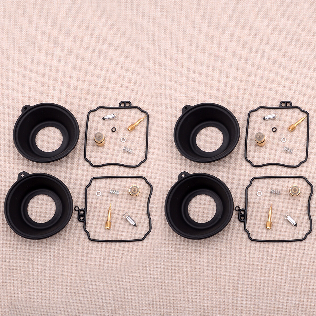 4x Motocyclette Carburateur Trousse réparation Fit For Yamaha XJ600S Diversion 4x Motocyclette Carburateur Trousse réparation Fit For Yamaha XJ600S Diversion