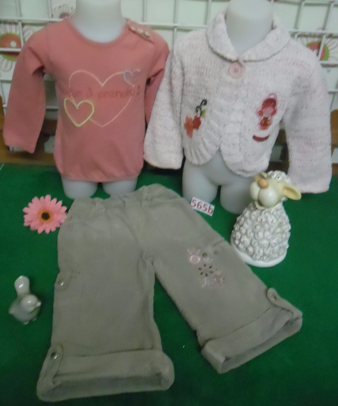 vêtements fille 12 mois,gilet,sweat TAPE A L’OEIL,pantalon velours