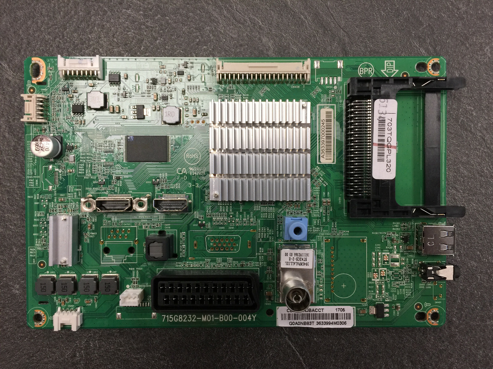 CARTE MERE 715G8232-M01-B00-004Y TV MODELE 43PFT4131/12 CARTE MERE 715G8232-M01-B00-004Y TV MODELE 43PFT4131/12