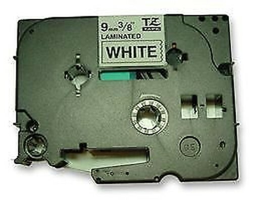 9MM Noir Sur Blanc Bande – Étiquette Imprimante Bureau Consommables – OE01015 9MM Noir Sur Blanc Bande – Étiquette Imprimante Bureau Consommables – OE01015