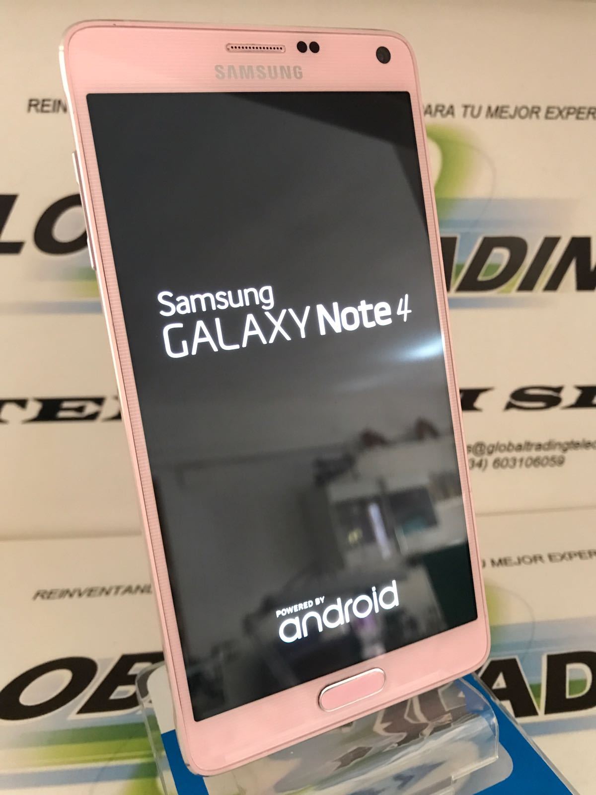 Téléphone Samsung Galaxy Note 4 SM-N910F 32GB Rose Utilisé Qualité A Parfait Téléphone Samsung Galaxy Note 4 SM-N910F 32GB Rose Utilisé Qualité A Parfait