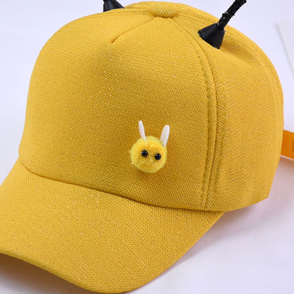 Mode Enfants Coiffure Creative Bee Design Peaked Cap Bouncy Antenna Cap Cot Mode Enfants Coiffure Creative Bee Design Peaked Cap Bouncy Antenna Cap Cot