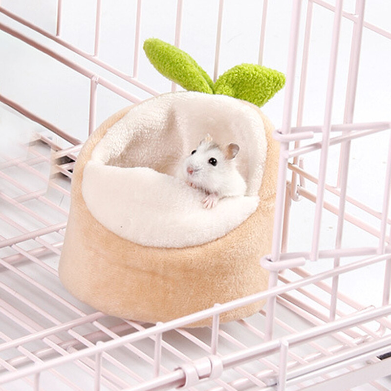 Hamster en peluche Maison Petits animaux Rat Toy Nid pour animaux de compagnie Hamster en peluche Maison Petits animaux Rat Toy Nid pour animaux de compagnie