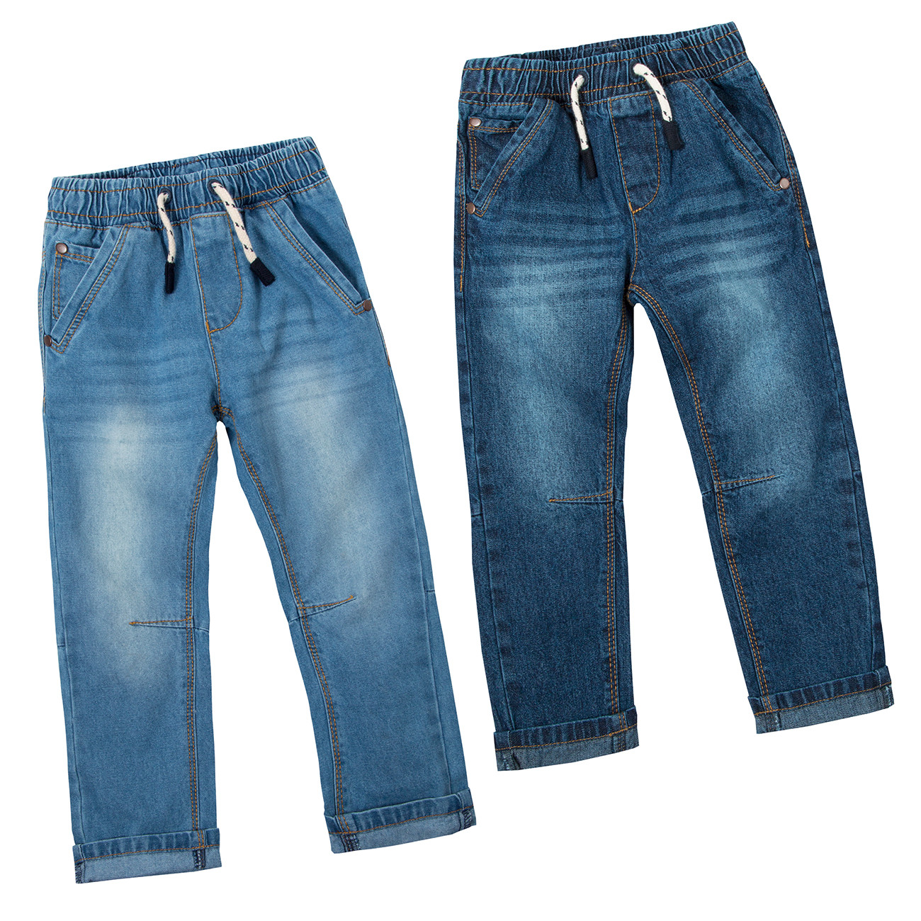 Enfants à Élastique Mode Jeans Poche Jean Bas Taille Âge 2-6 Ans Enfants à Élastique Mode Jeans Poche Jean Bas Taille Âge 2-6 Ans