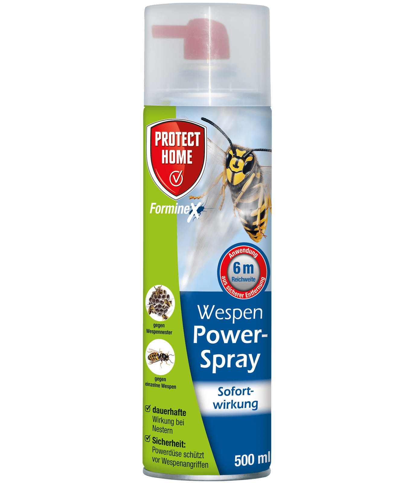 SBM Protéction Accueil Forminex Guepes, Powerspray, 500 ML SBM Protéction Accueil Forminex Guepes, Powerspray, 500 ML