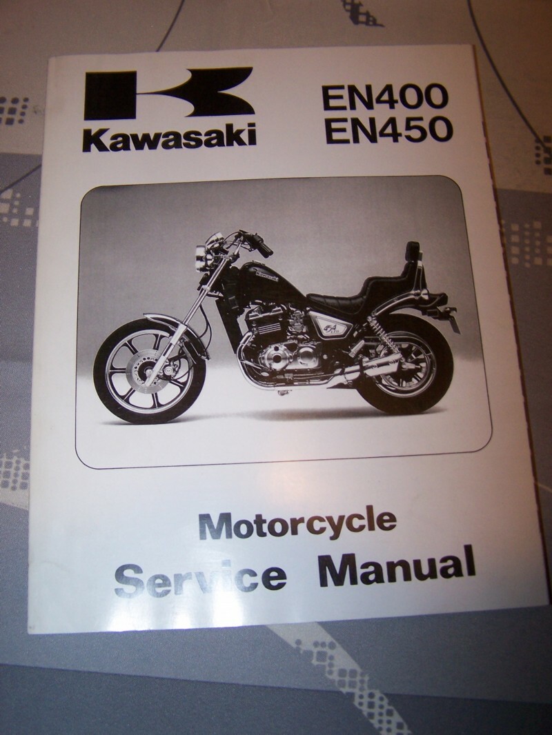 JT Manuel d’atelier/Workshop service Manual Kawasaki Motocyclette EN400 EN450 JT Manuel d’atelier/Workshop service Manual Kawasaki Motocyclette EN400 EN450