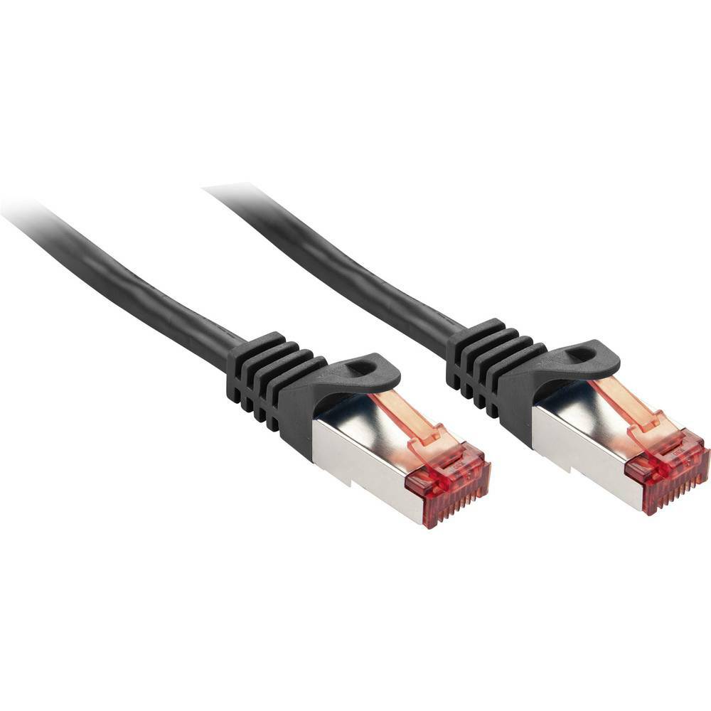 LINDY RJ45 Câble réseau, câble patch 5.00 m noir
