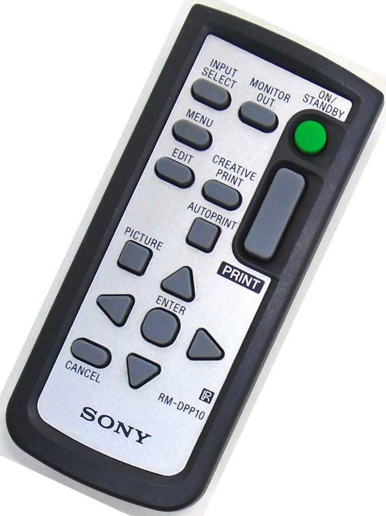 Véritable Sony RM-DPP10 Photo Numérique Imprimante Télécommande Pour DPP-FP50 Véritable Sony RM-DPP10 Photo Numérique Imprimante Télécommande Pour DPP-FP50