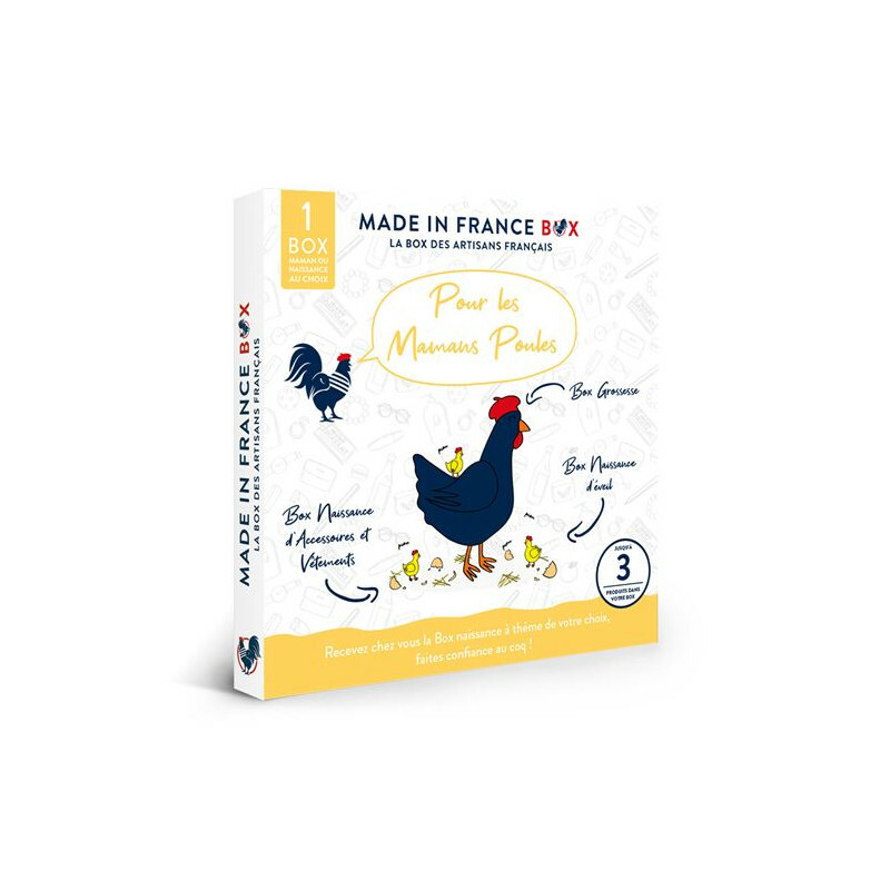 Coffret cadeau Made In France Box Pour les Mamans Poules !
