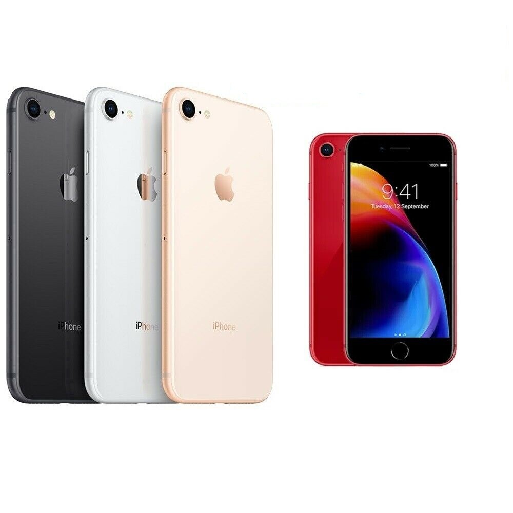 IPHONE 8 RICONDIZIONATO 64GB GRADO A BIANCO NERO ORO ROSSO GOLD APPLE RIGENERATO