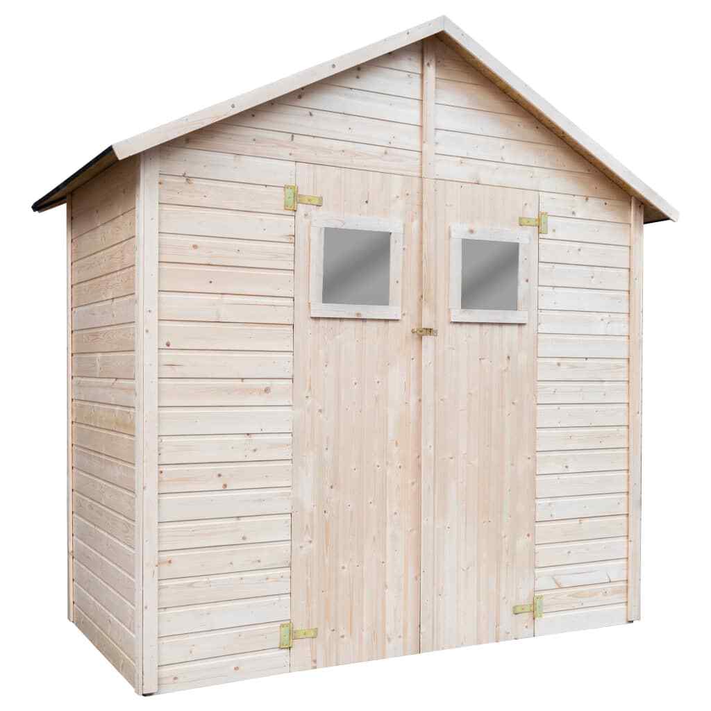 vidaXL Bois Abri de Stockage de Jardin Remise Cabane à Outils Cour Extérieur