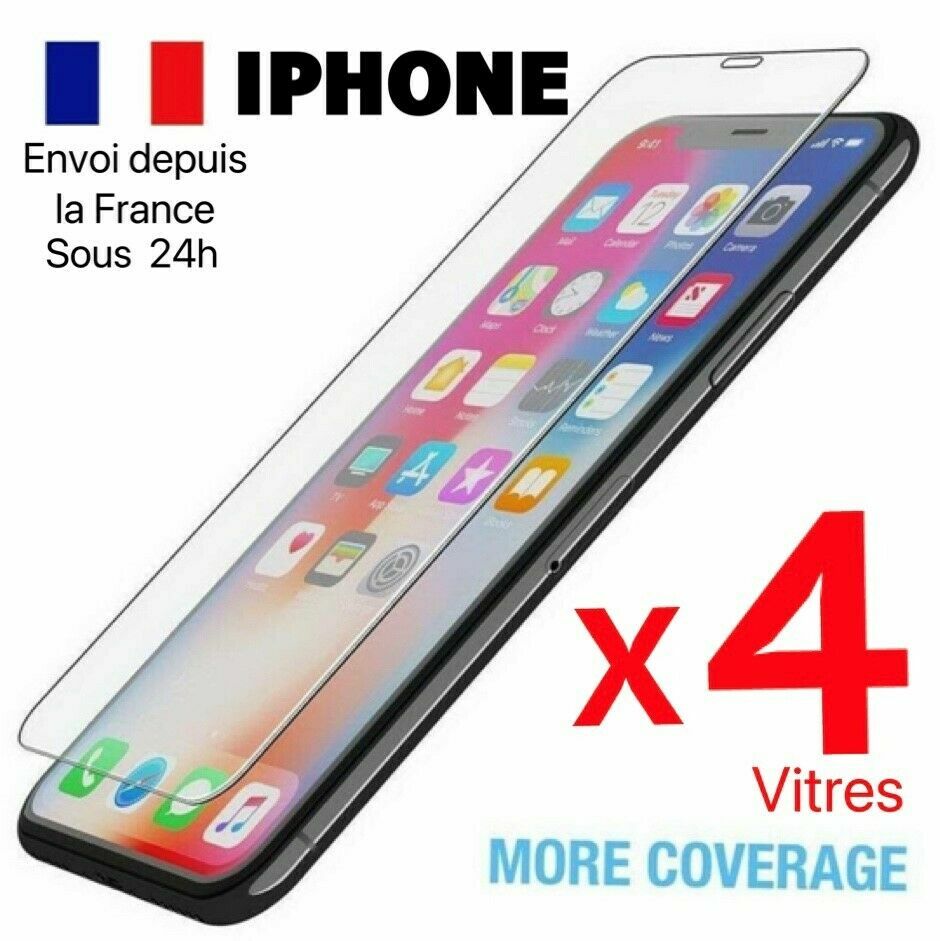 Vitre protection écran film verre trempé iPhone 8 7 6 5 XR X XS 11 12 PRO MAX SE Vitre protection écran film verre trempé iPhone 8 7 6 5 XR X XS 11 12 PRO MAX SE