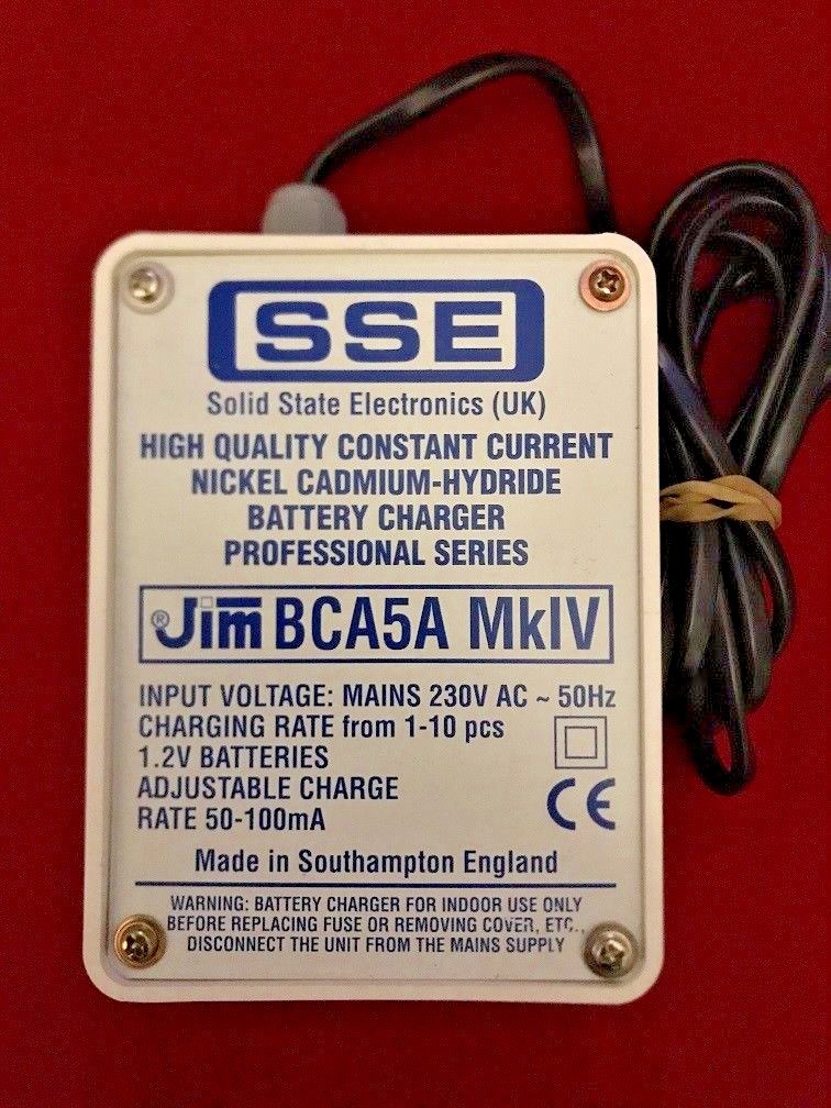 JIM BCA5A Mk4 Constant Current Charger for CB Amateur Scanners 1-10 AA Batteries JIM BCA5A Mk4 Constant Current Charger for CB Amateur Scanners 1-10 AA Batteries
