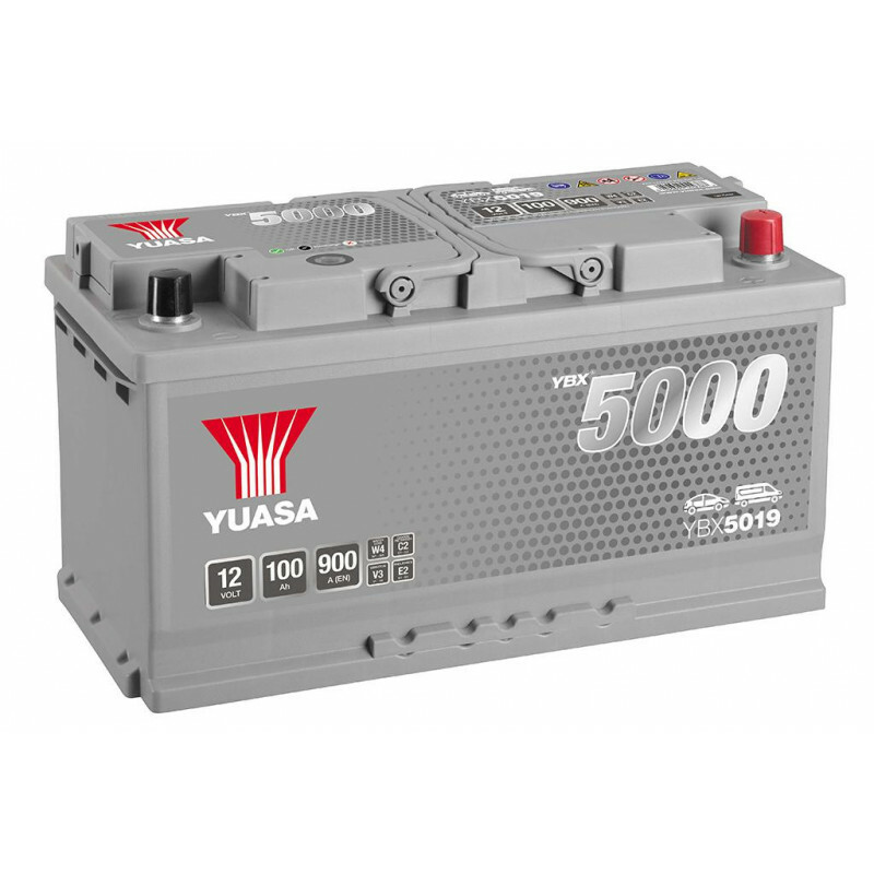 Batterie Yuasa Silver YBX5019 12v 100ah 900A Hautes performances