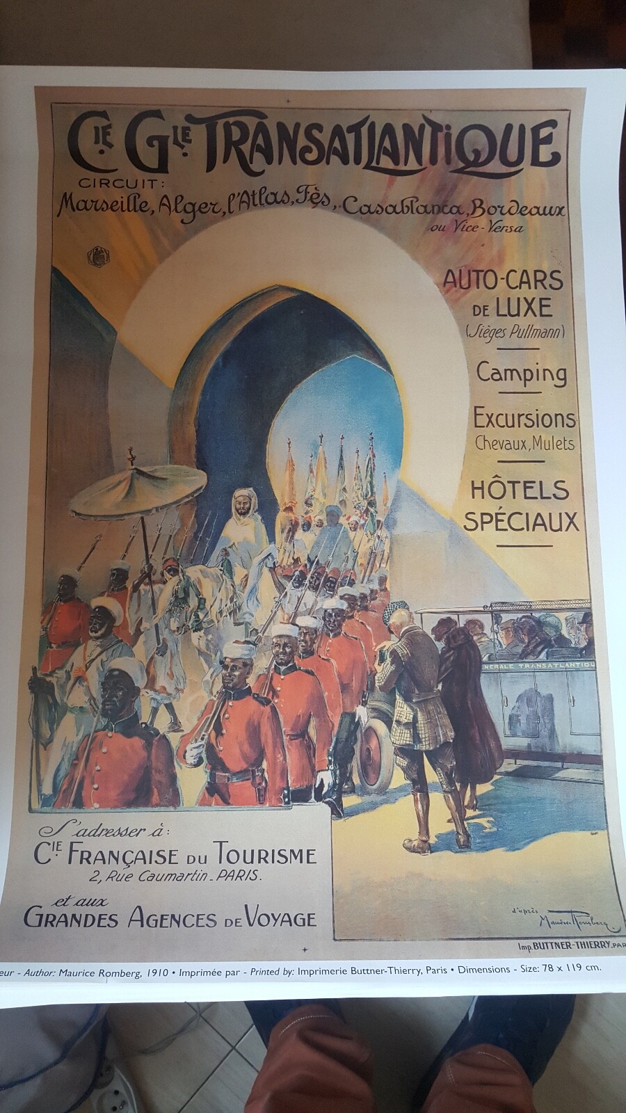 Lot de 15 affiches orientaliste Lot de 15 affiches orientaliste