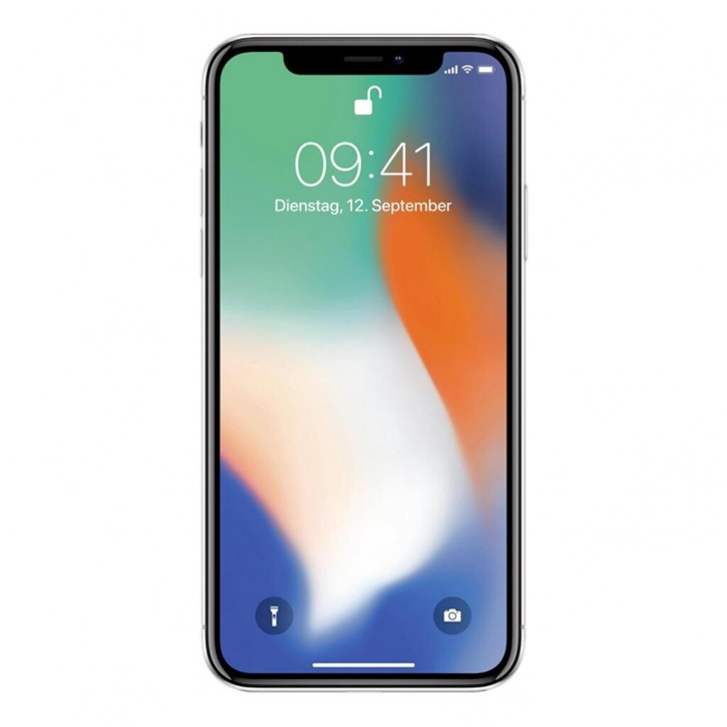 Apple iPhone X 64Go argent (Bon État) Apple iPhone X 64Go argent (Bon État)