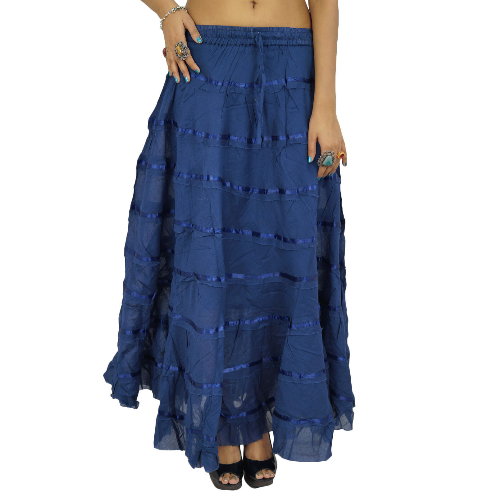 Hippie Vêtements Pour Femmes Gypsy Jupe Longueue Maxi Coton Plage-rBb Hippie Vêtements Pour Femmes Gypsy Jupe Longueue Maxi Coton Plage-rBb