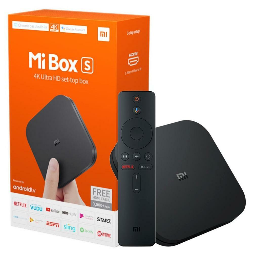 XIAOMI Mi Box S Android Tv 4K ultra HD XIAOMI Mi Box S Android Tv 4K ultra HD