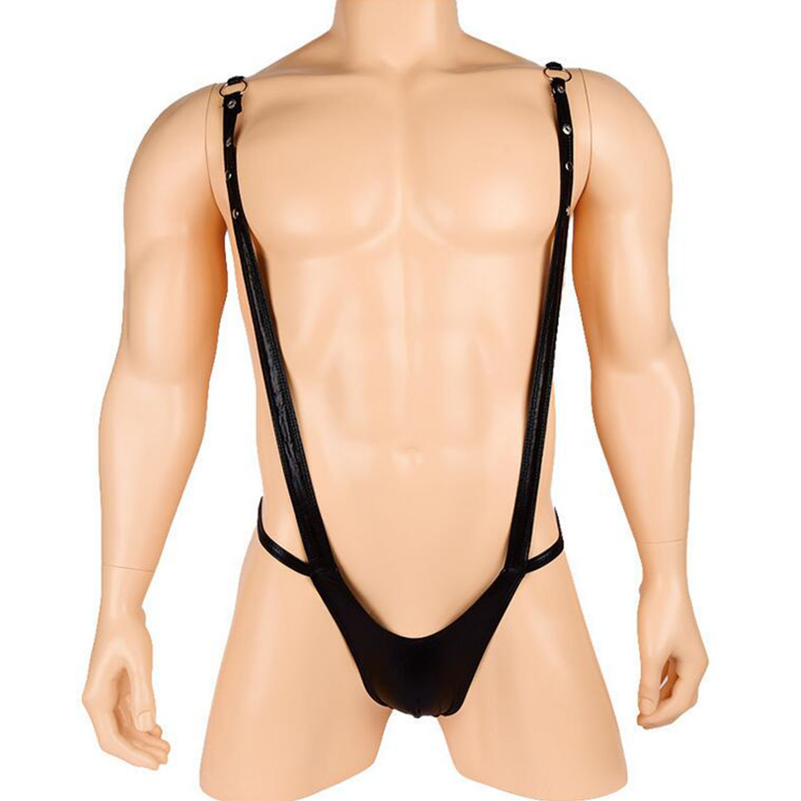 Sous-vêtements de sous-vêtements pour hommes en similicuir Sous-vêtements de sous-vêtements pour hommes en similicuir