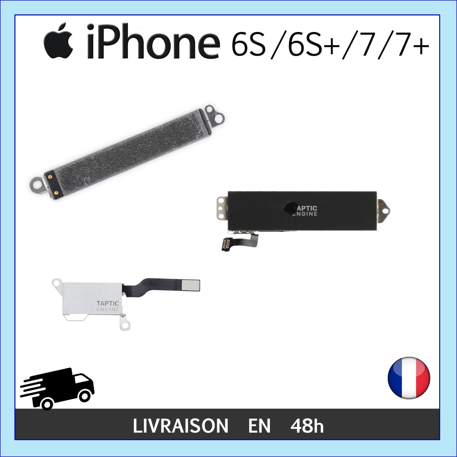 MODULE VIBREUR COMPOSANT VIBRATION IPHONE COMPATIBLE IPHONE 6S/7/6S+/7/8PLUS