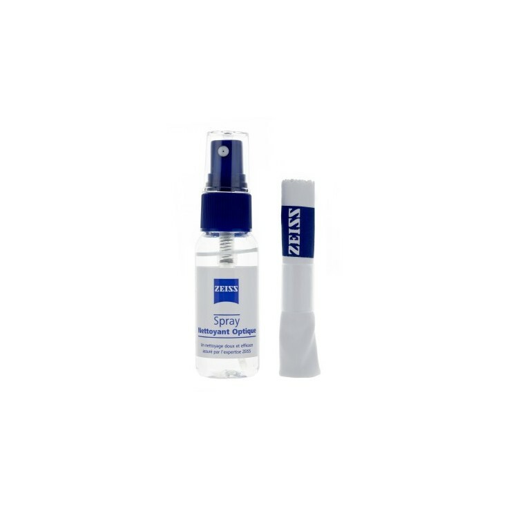 Zeiss Spray Nettoyant Optique 120ml + Chiffon Microfibre Zeiss Spray Nettoyant Optique 120ml + Chiffon Microfibre