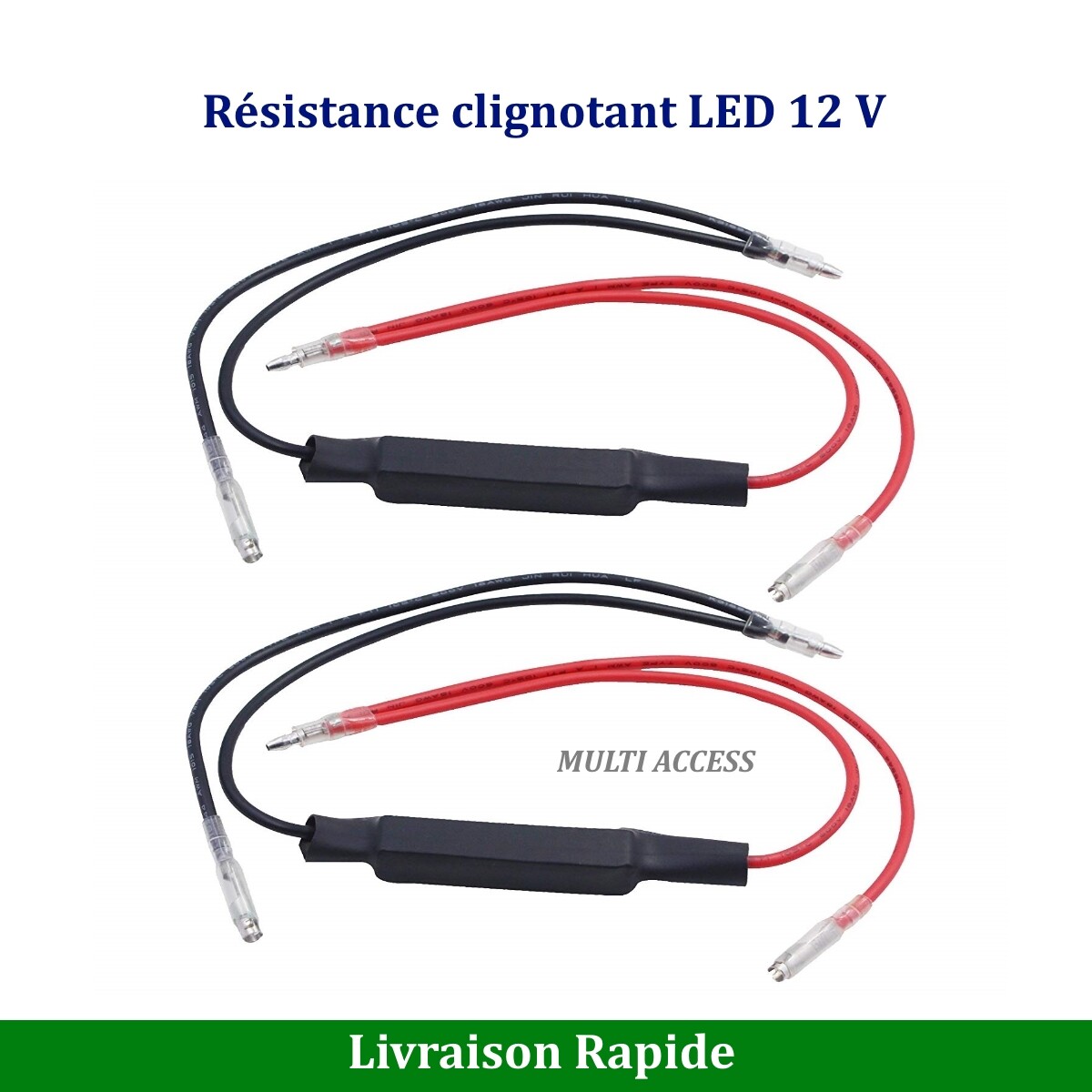 Résistance clignotant led moto Universel 12V Résistance clignotant led moto Universel 12V