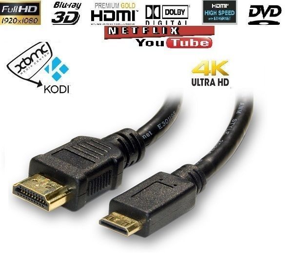 Sony Appareil Photo Numérique HDR-XR150E Mini Câble HDMI HD Affichage