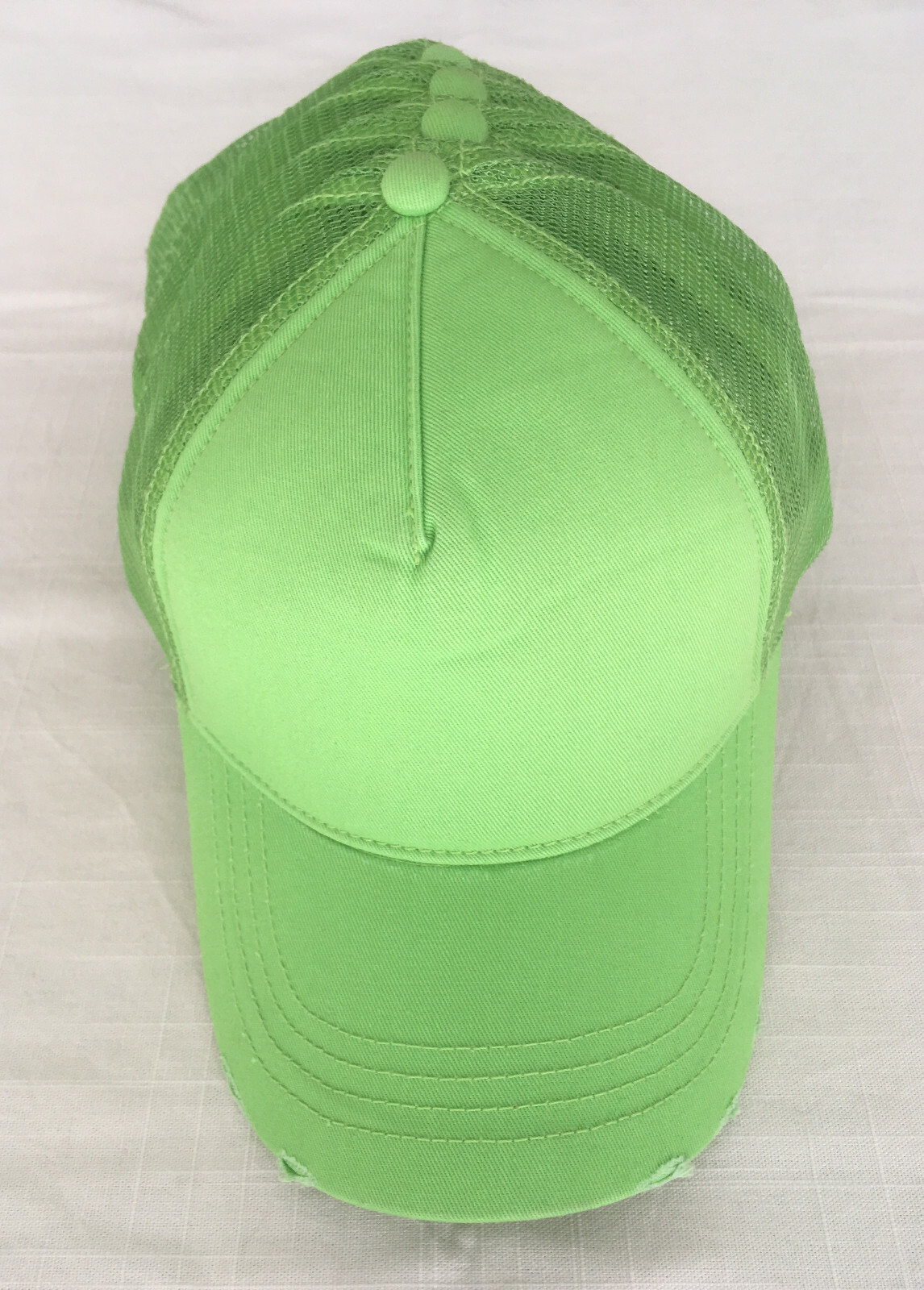 Lot de 6 Casquettes Vertes ATLANTIS RAPPER DEST.VERDE-VE Hommes Femmes Mixte