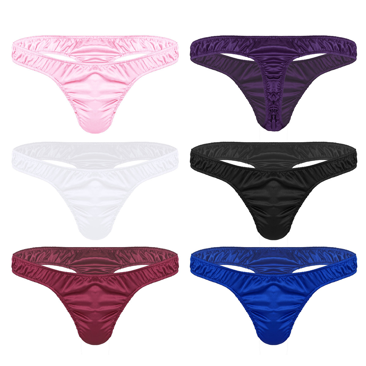 Sissy Pouch Triangle Bikini String Crossdress Panties Sous-vêtements pour Homme Sissy Pouch Triangle Bikini String Crossdress Panties Sous-vêtements pour Homme