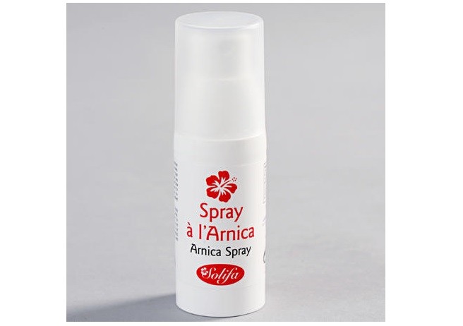 Spray à l’Arnica soin du corps, les bleus articulations 30 ml solifa /EBUJ Spray à l’Arnica soin du corps, les bleus articulations 30 ml solifa /EBUJ
