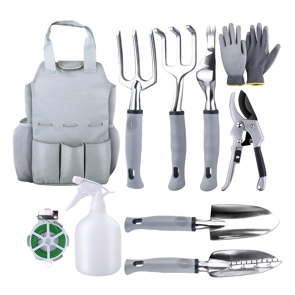 9x ensemble d’outils de jardin kit de jardin manuel en aluminium robuste 9x ensemble d’outils de jardin kit de jardin manuel en aluminium robuste