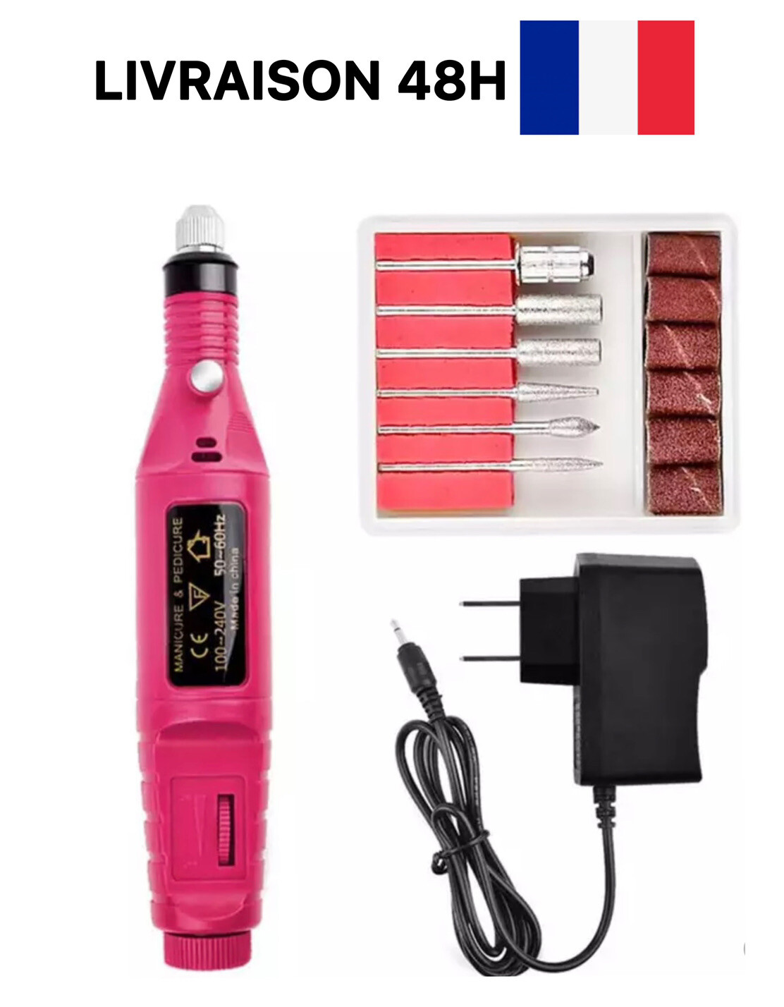 Ponceuse Manucure Pédicure Electrique Femmes Limage et Polissage des Ongles Ponceuse Manucure Pédicure Electrique Femmes Limage et Polissage des Ongles