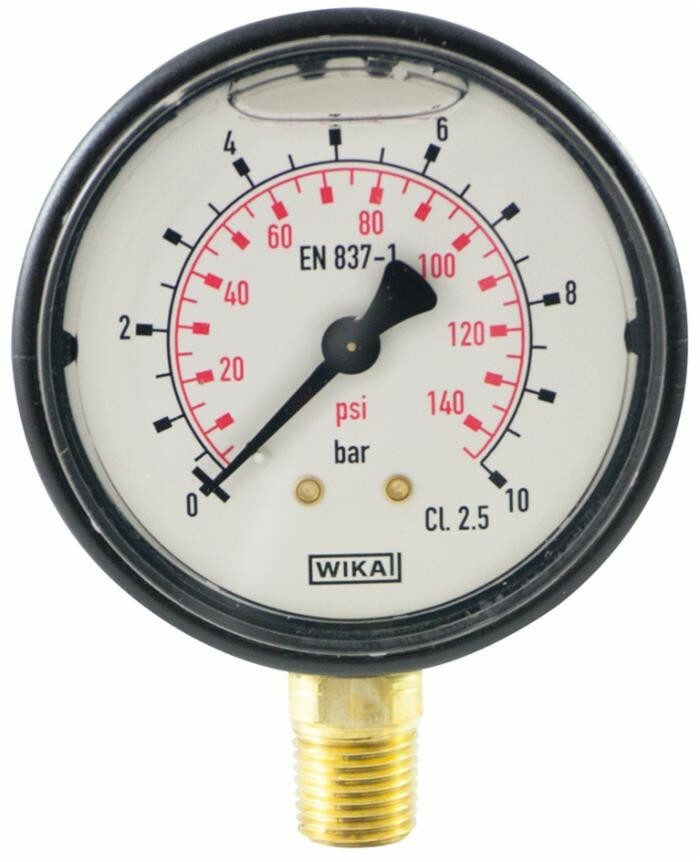 Manomètre à bain de glycérine 0 – 16 bars – M 1/4″