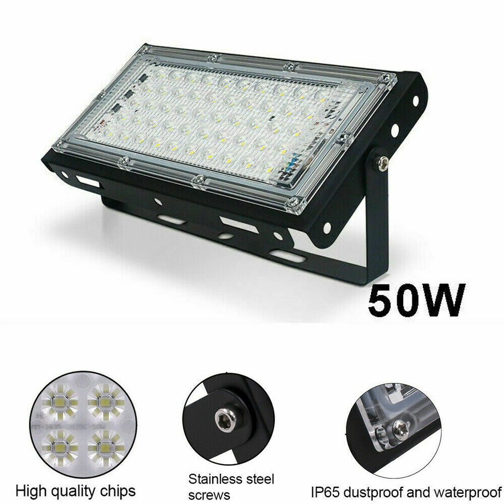 50W 50 LED Lampe Projecteur Flood Light Lumière Extérieur Jardin Sécurité IP65# 50W 50 LED Lampe Projecteur Flood Light Lumière Extérieur Jardin Sécurité IP65#